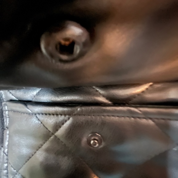 🎀HP 3x🎀 NWT Rebecca Minkoff Quilted Moto Jacket L Black DETAILS 🎀 - Picture 10 of 13